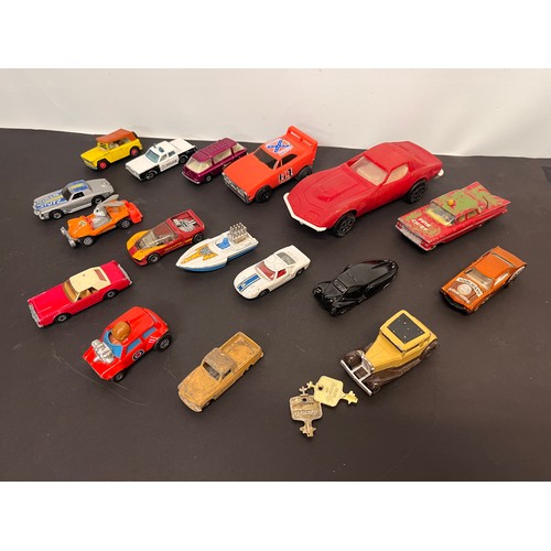 426 - Die cast model cars, Matchbox Dinky Corgi etc, quantity as shown.


In house shipment is available o... 