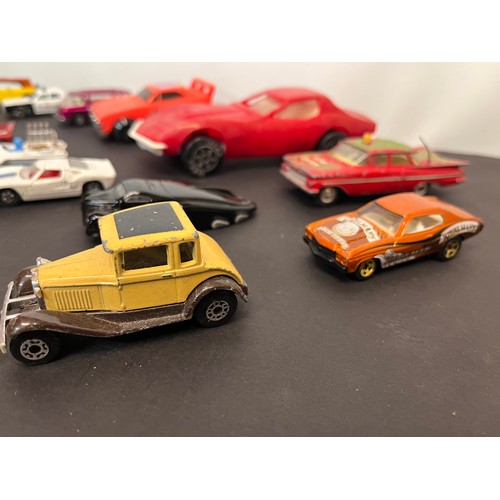 426 - Die cast model cars, Matchbox Dinky Corgi etc, quantity as shown.


In house shipment is available o... 