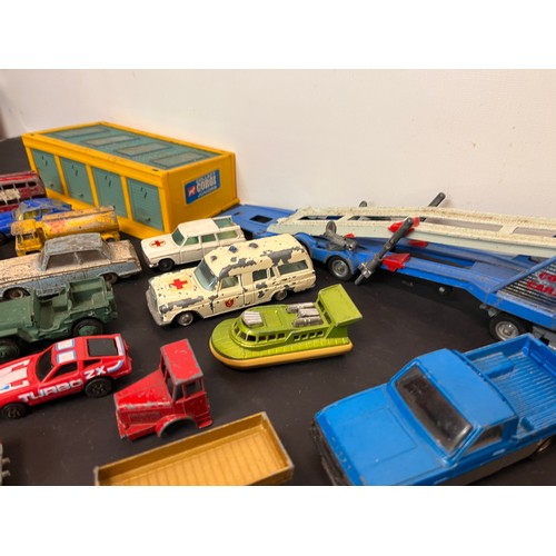 429 - Die cast model cars and motorcycles, Military Cannons, Transporter, Garages , etc, Matchbox Dinky Co... 