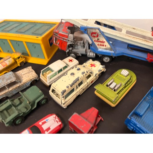 429 - Die cast model cars and motorcycles, Military Cannons, Transporter, Garages , etc, Matchbox Dinky Co... 