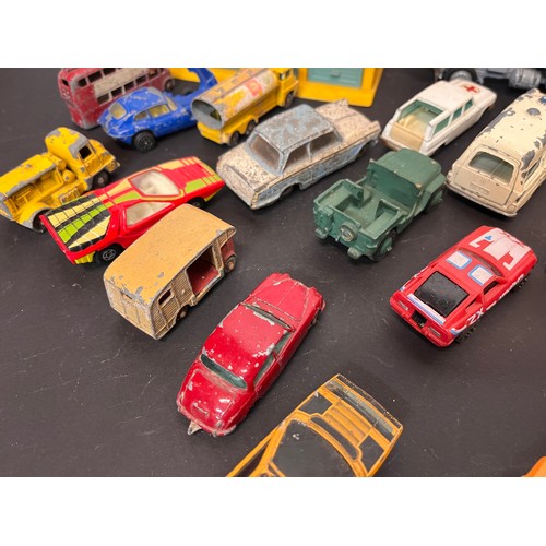 429 - Die cast model cars and motorcycles, Military Cannons, Transporter, Garages , etc, Matchbox Dinky Co... 