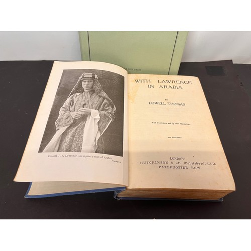 436 - Antiquarian military history books, two books on the life and correspondence of Lawrence of Arabia.
... 