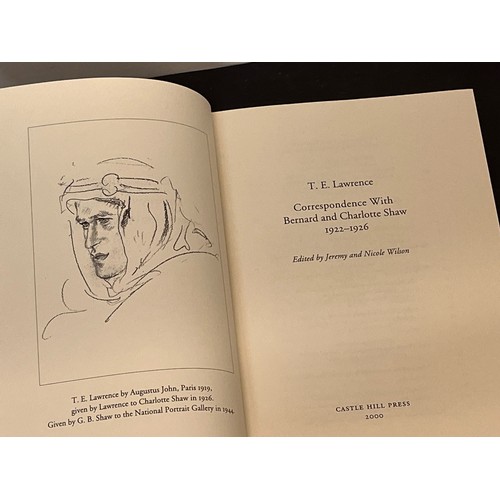 436 - Antiquarian military history books, two books on the life and correspondence of Lawrence of Arabia.
... 