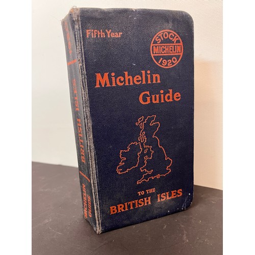 438 - Maps, a Michelin guide to the British Isles of 1920.

In house shipment is available on this lot.