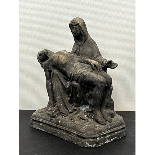 20 - Small cast sculpture of The Pieta.

This lot is available for in-house shipping