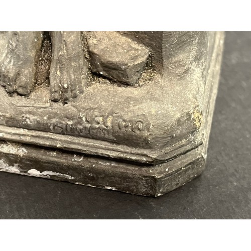 20 - Small cast sculpture of The Pieta.

This lot is available for in-house shipping