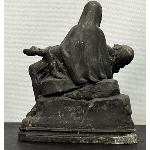 20 - Small cast sculpture of The Pieta.

This lot is available for in-house shipping