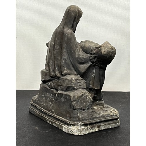 20 - Small cast sculpture of The Pieta.

This lot is available for in-house shipping