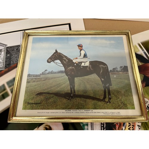 220 - A folio of horse racing themed prints.

This lot is available for in-house shipping