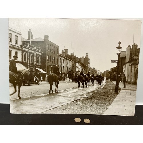 223 - Three large photographic prints of Newmarket environs. 67 cm x 48 cm framed.

These are available fo... 