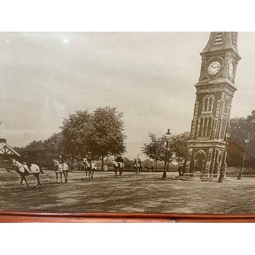 223 - Three large photographic prints of Newmarket environs. 67 cm x 48 cm framed.

These are available fo... 