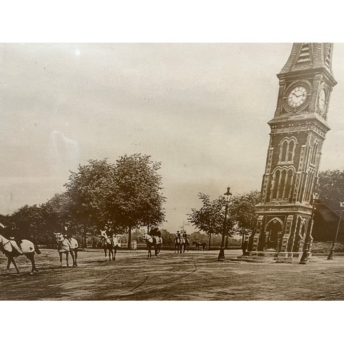 223 - Three large photographic prints of Newmarket environs. 67 cm x 48 cm framed.

These are available fo... 