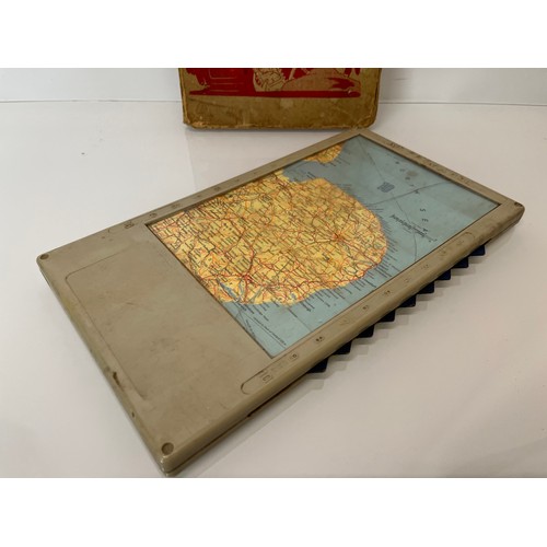 23 - Automobilia, motoring maps of Great Britain easily accessed within the AutoMapic, retains it’s origi... 