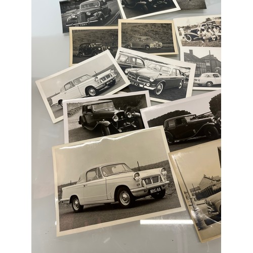 33 - Automobilia, a period collection motoring photographs.

This lot is available for in-house shipping