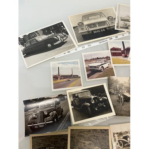 33 - Automobilia, a period collection motoring photographs.

This lot is available for in-house shipping