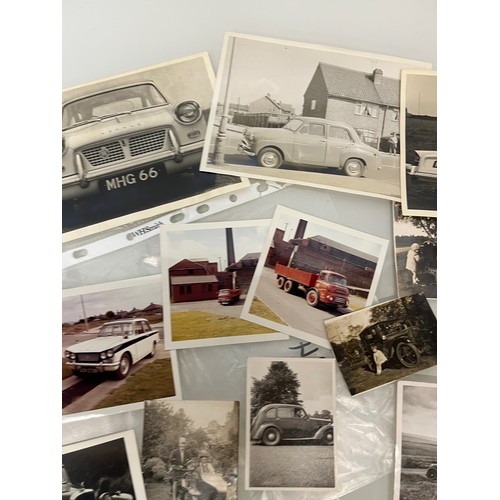 33 - Automobilia, a period collection motoring photographs.

This lot is available for in-house shipping