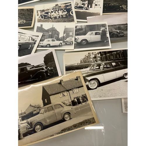 33 - Automobilia, a period collection motoring photographs.

This lot is available for in-house shipping