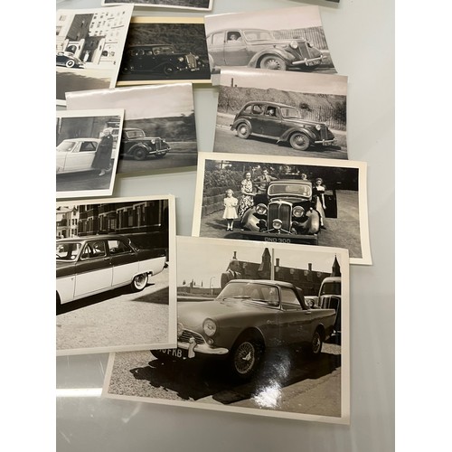 33 - Automobilia, a period collection motoring photographs.

This lot is available for in-house shipping