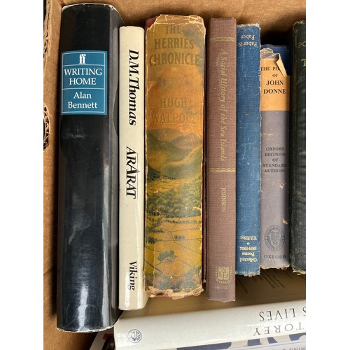 85 - Books, a collection of poetry etc, authors include Alan Bennett and T S Elliot.
 
This lot is availa... 