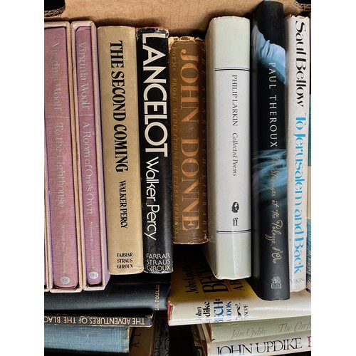 87 - Books, a collection from authors including Paul Theroux and Ezra Pound.

This lot is available for i... 