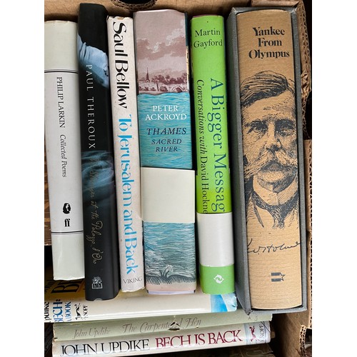 87 - Books, a collection from authors including Paul Theroux and Ezra Pound.

This lot is available for i... 