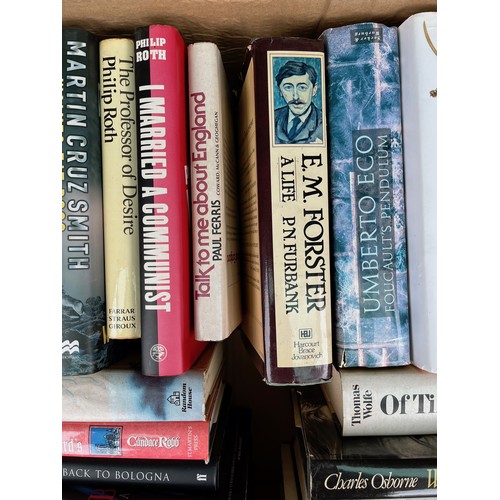 90 - Books a collection from authors including John Updike and Umberto Eco.

This lot is available for in... 