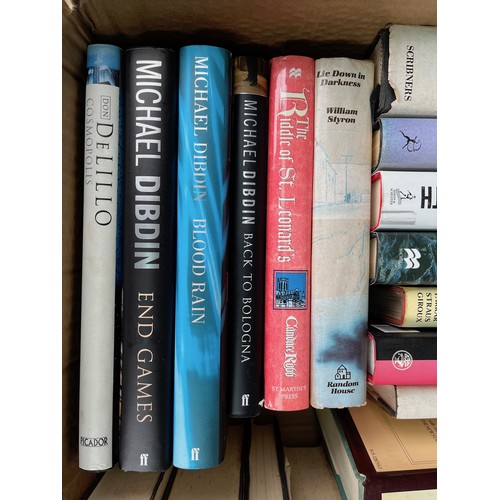 90 - Books a collection from authors including John Updike and Umberto Eco.

This lot is available for in... 