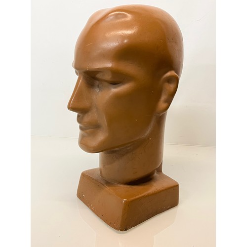 95 - American Art Deco shop display mannequin head 15 inches high.

This lot is available for in-house sh... 