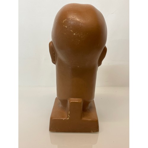 95 - American Art Deco shop display mannequin head 15 inches high.

This lot is available for in-house sh... 