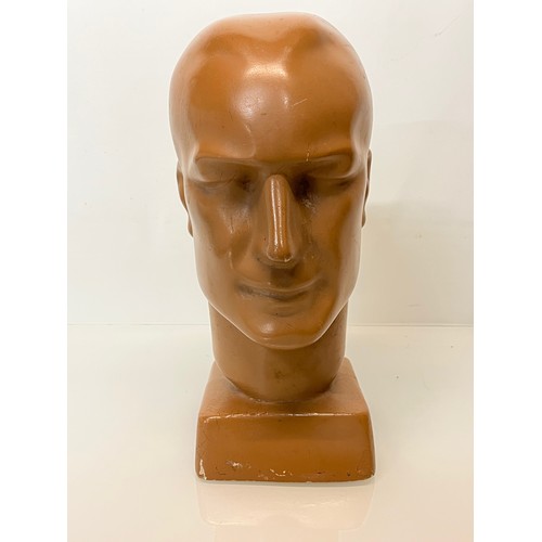 95 - American Art Deco shop display mannequin head 15 inches high.

This lot is available for in-house sh... 