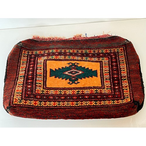 112 - Tapestry carpet cushion cover, 22 inches x 15 inches.

This lot is available for in-house shipping