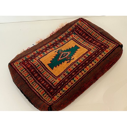 112 - Tapestry carpet cushion cover, 22 inches x 15 inches.

This lot is available for in-house shipping