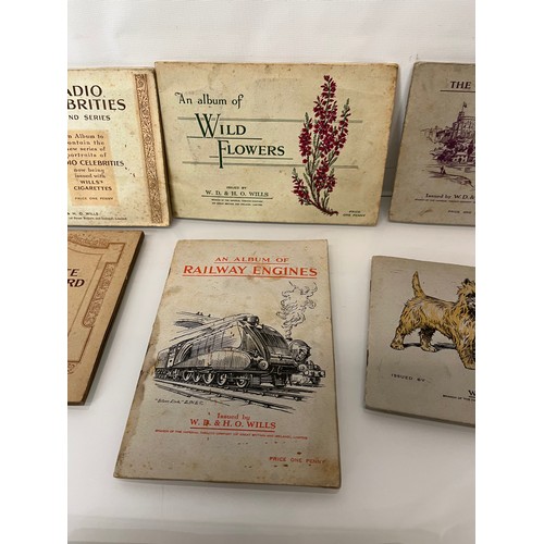 114 - Ephemera, Wills cigarette cards, a collection in seven albums as shown.

This lot is available for i... 