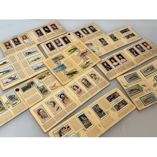 115 - Ephemera, John Player cigarette cards, a collection in ten albums as shown.

This lot is available f... 