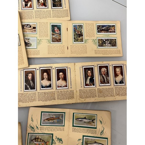 115 - Ephemera, John Player cigarette cards, a collection in ten albums as shown.

This lot is available f... 