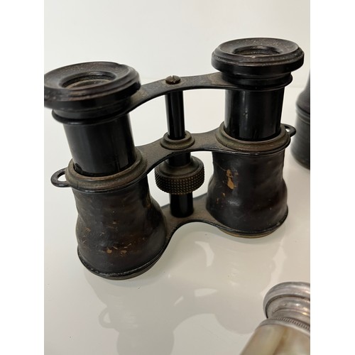 128 - Binoculars, field glasses and opera glasses.

This lot is available for in-house shipping