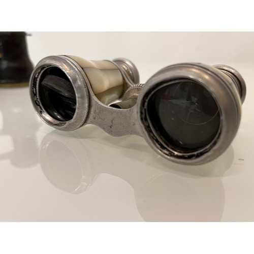 128 - Binoculars, field glasses and opera glasses.

This lot is available for in-house shipping