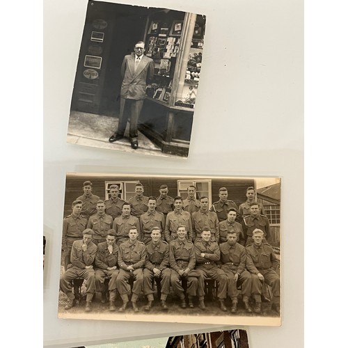 181 - Ephemera, photographic postcards military and football etc.

This lot is available for in-house ship... 