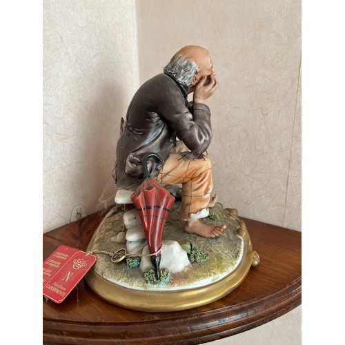 234 - NAO figurine of a seated tramp.

This lot is available for in-house shipping