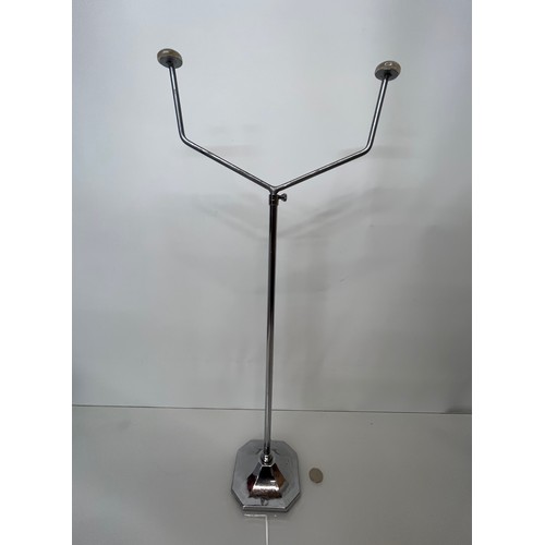 376 - Art Deco vintage adjustable shop display stand.

This lot is available for in-house shipping