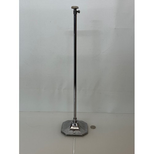 377 - Art Deco vintage adjustable shop display stand.

This lot is available for in-house shipping