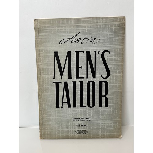 347 - Large folio of vintage men’s clothing, 1960’s Fashion, an illustrated manufacturers design catalogue... 