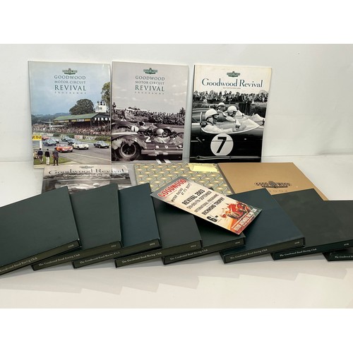 175 - Collection of Goodwood motor racing ephemera, includes Sir Jack brabham signature.

This lot is avai... 