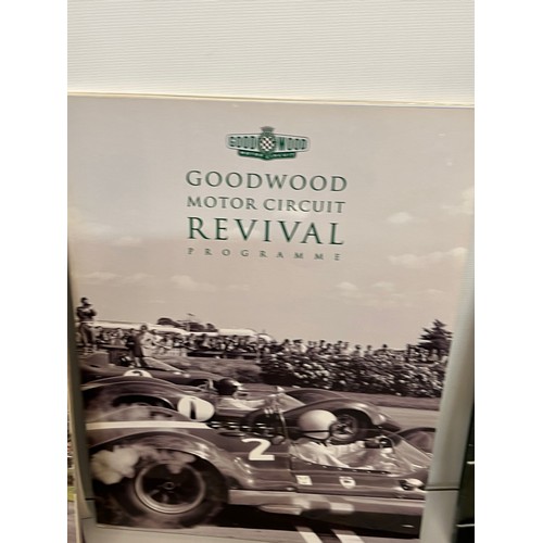 175 - Collection of Goodwood motor racing ephemera, includes Sir Jack brabham signature.

This lot is avai... 