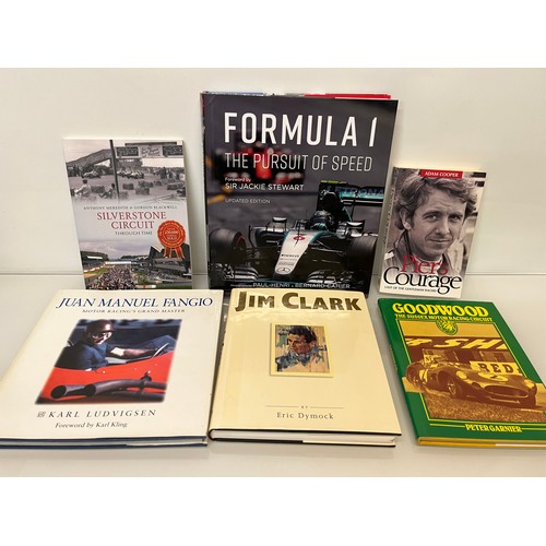 180 - Collection of motoring themed books, marque books Alfa Romeo Mercedes and Bugatti, also a book on th... 