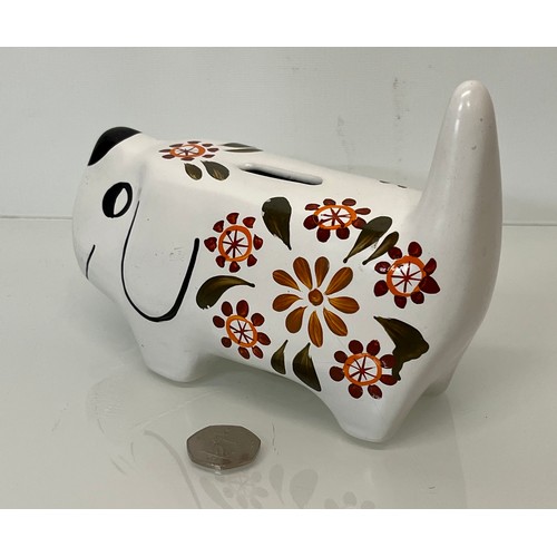 10 - Mid Century studio ceramics money box in the form of a dog.

This lot is available for in-house ship... 