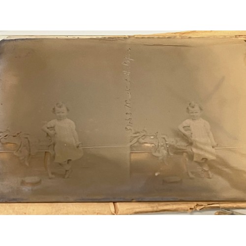 27 - C19th photography, a Collection of 16 Victorian glass plate negatives each 6 ½ inches x 4 ¼ inches, ... 