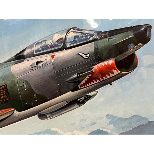 74 - Airfix and Matchbox model kit entusiasts, original cover artwork, Italian military aircraft, a paint... 