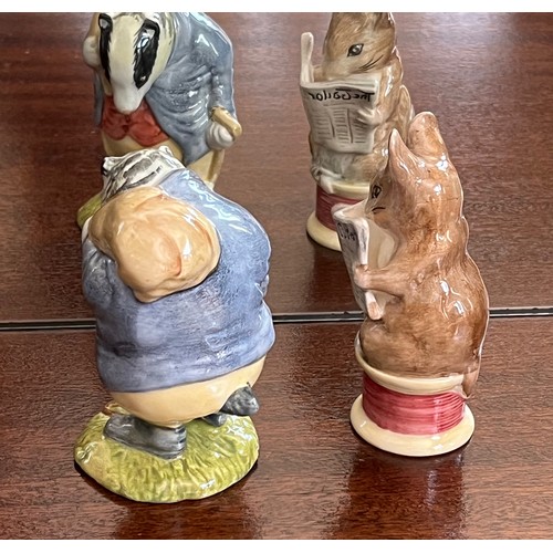 131 - Royal Albert Beatrix Potter figurine of Taylor of Gloucester and Tommy Brock.

This lot is available... 