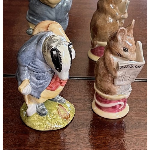 131 - Royal Albert Beatrix Potter figurine of Taylor of Gloucester and Tommy Brock.

This lot is available... 